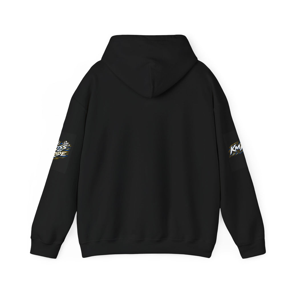Kiss My Ride Hoodie | Retro Car Graphic, Streetwear Sleeve Print