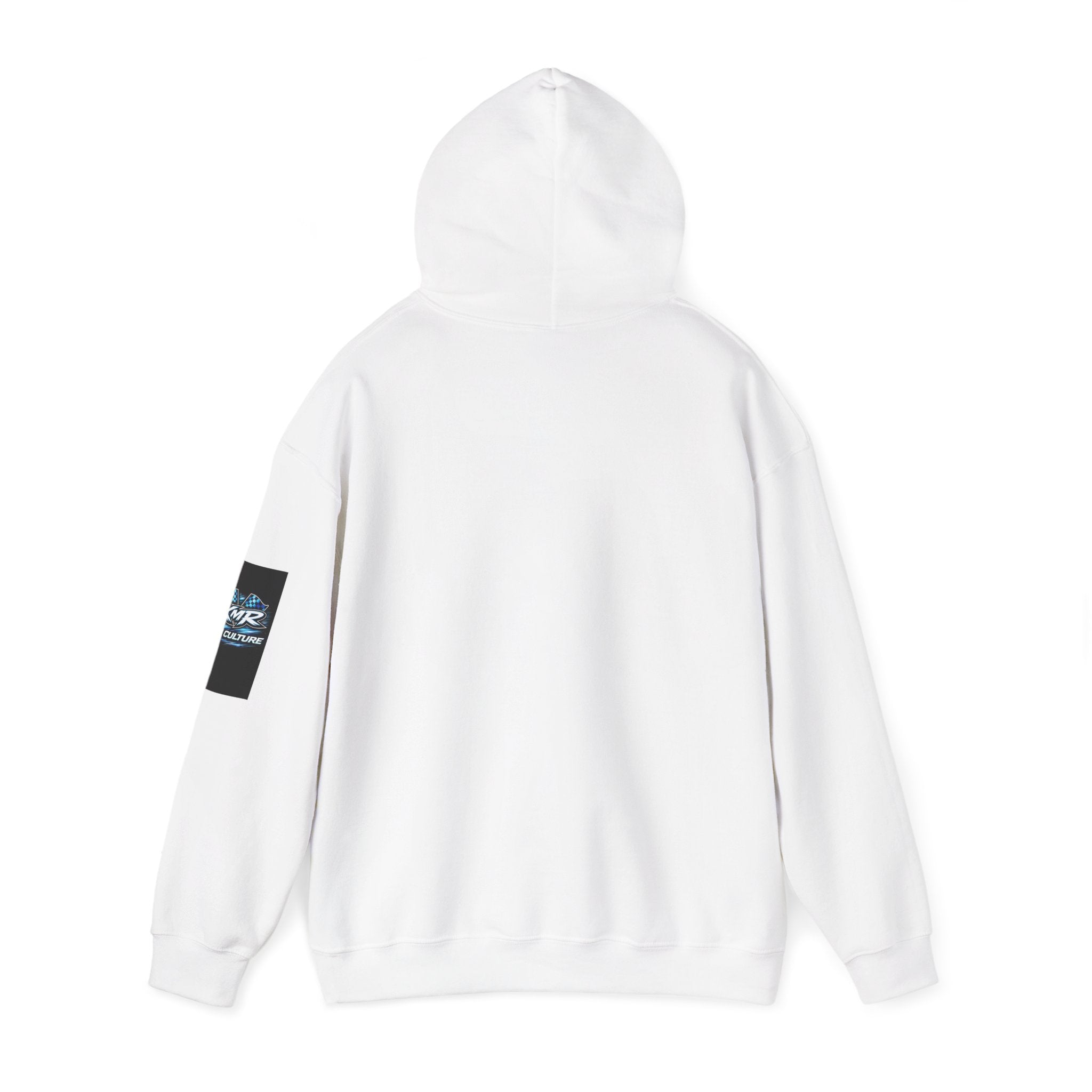 Car Culture Hoodie — KMR Neon Sports Car Graphic Pullover