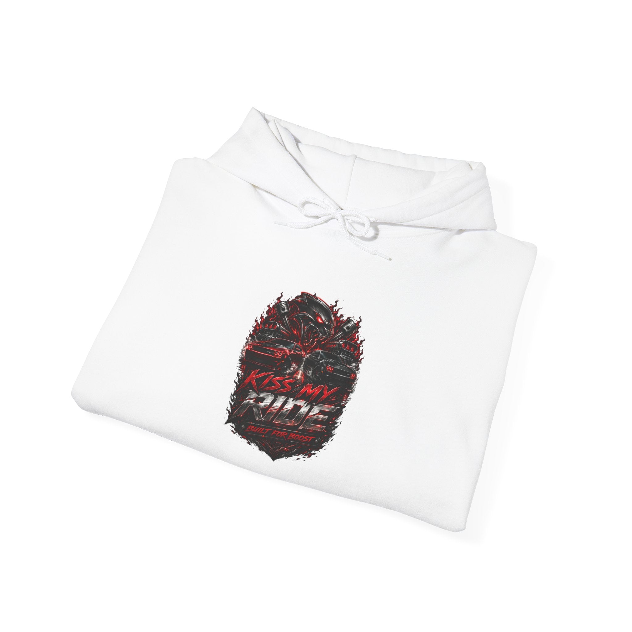 Graphic Hoodie — Red Black KMR Hellcat Pullover