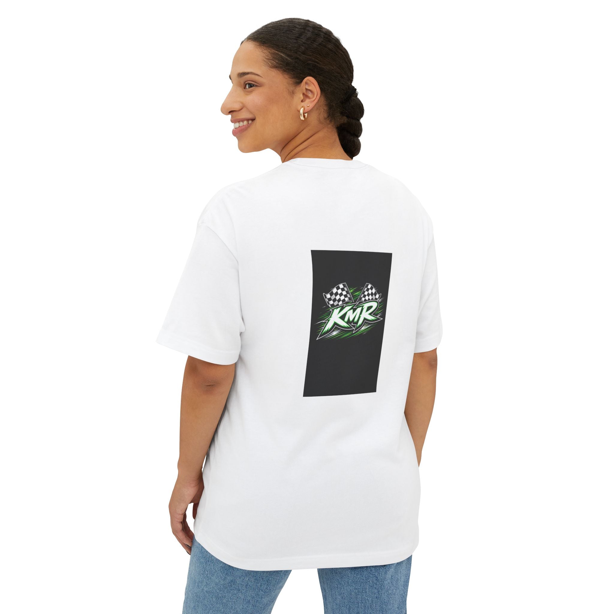 Kiss My Ride car illustration Tee | Sporty Green Muscle Car graphic