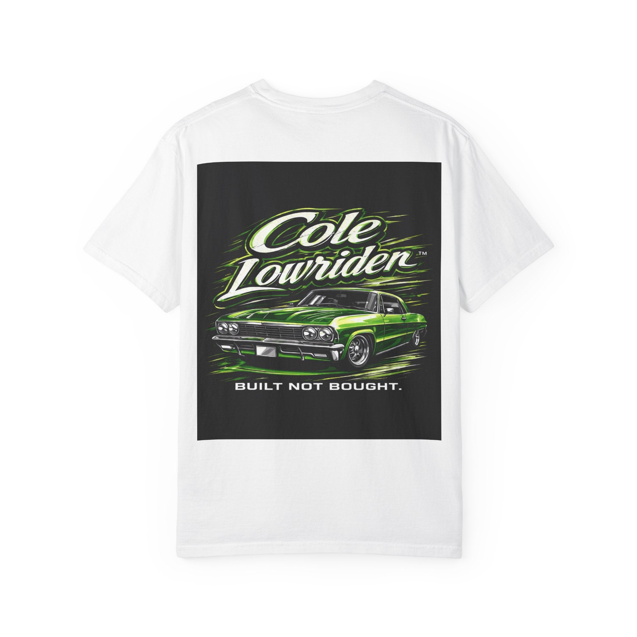 Lowrider Car T-Shirt — "Cole Lowrider" Graphic Tee