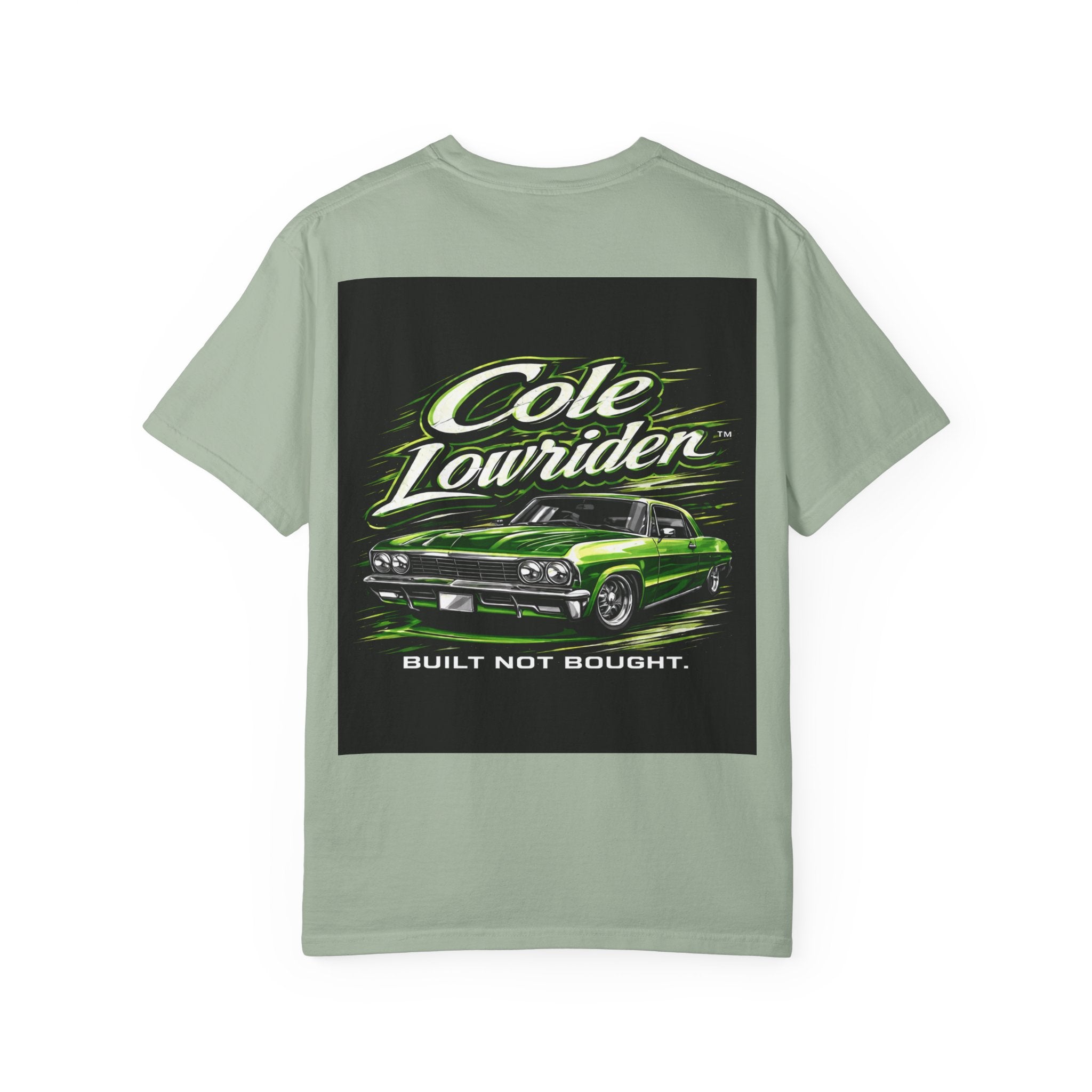 Lowrider Car T-Shirt — "Cole Lowrider" Graphic Tee