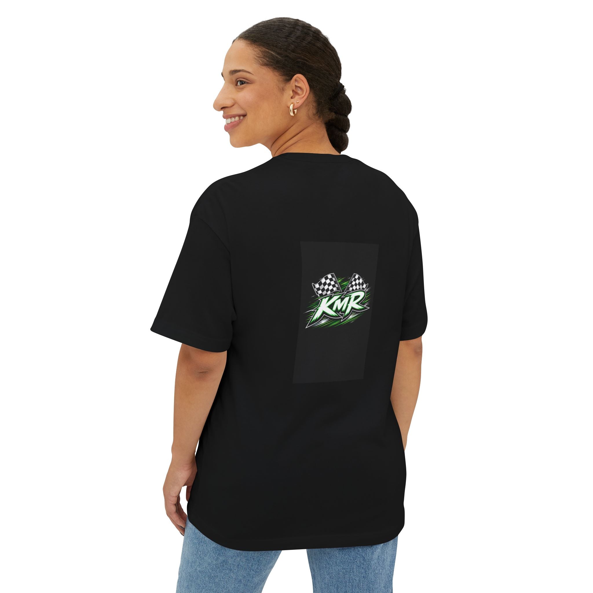 Kiss My Ride car illustration Tee | Sporty Green Muscle Car graphic