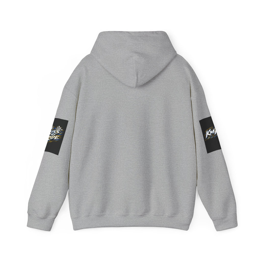 Kiss My Ride Hoodie | Retro Car Graphic, Streetwear Sleeve Print