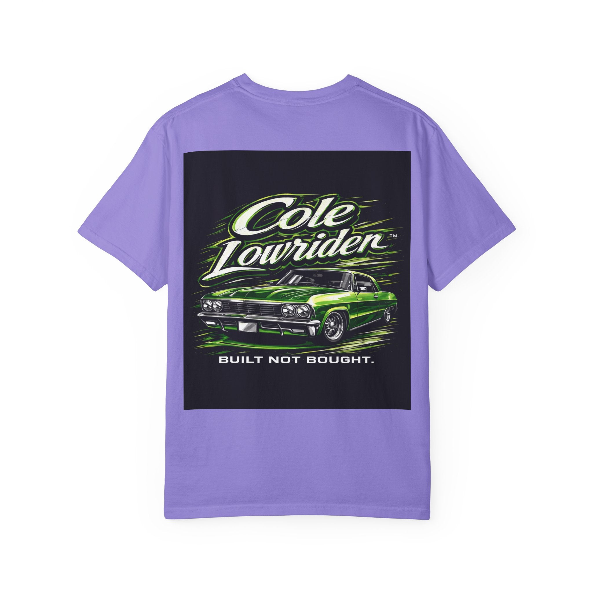 Lowrider Car T-Shirt — "Cole Lowrider" Graphic Tee