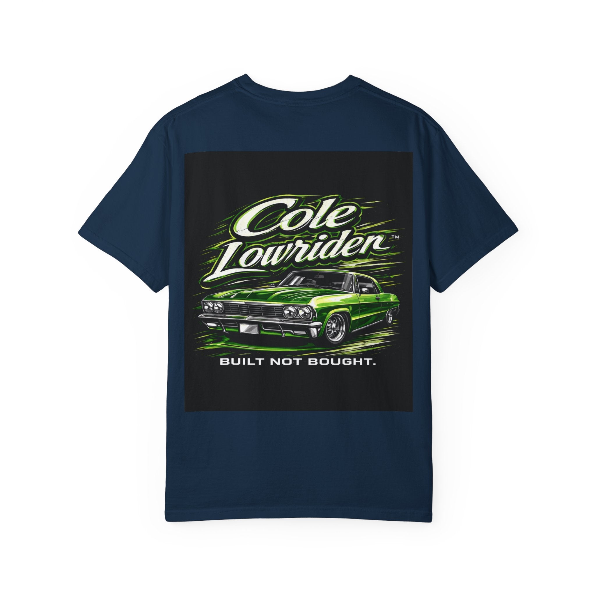 Lowrider Car T-Shirt — "Cole Lowrider" Graphic Tee