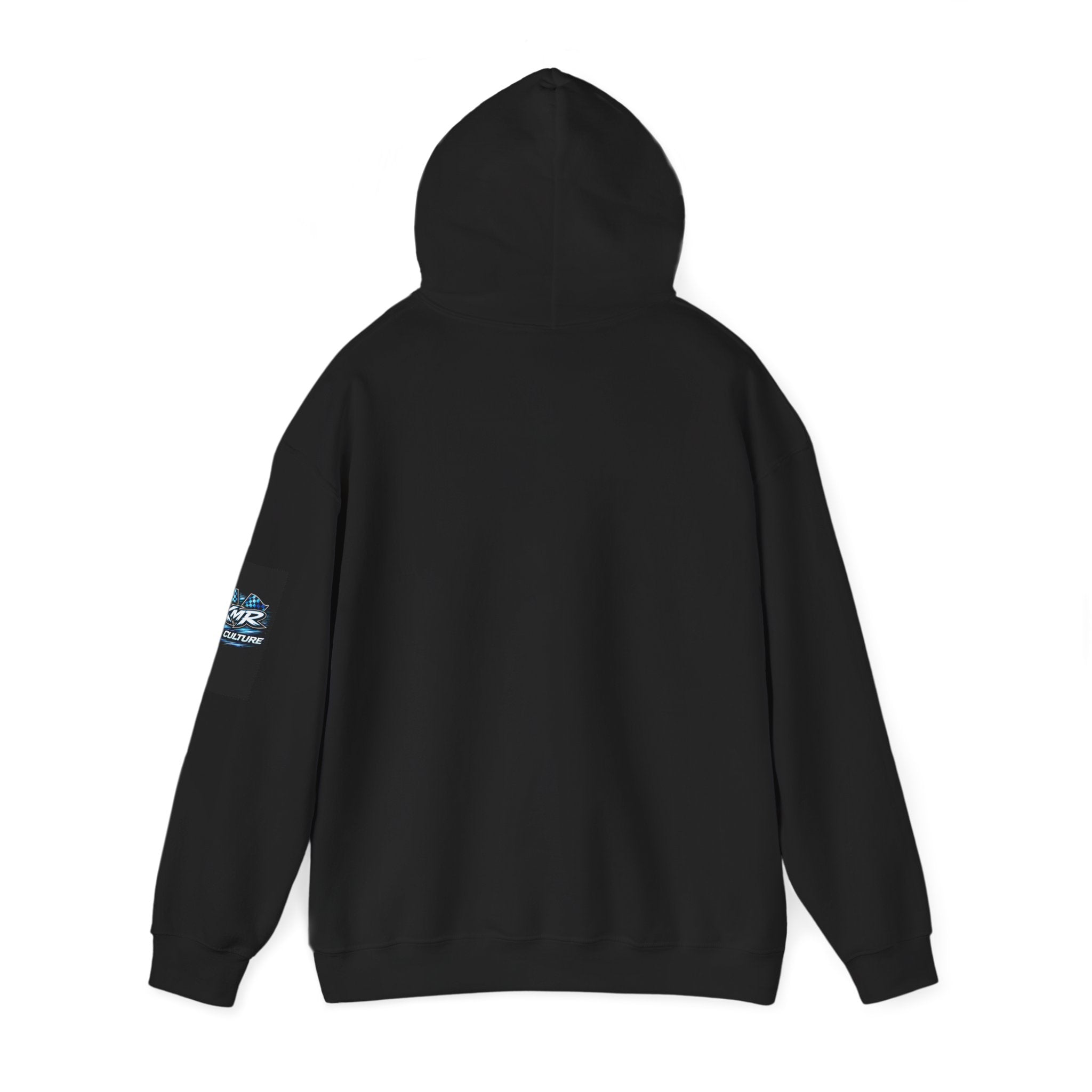 Car Culture Hoodie — KMR Neon Sports Car Graphic Pullover