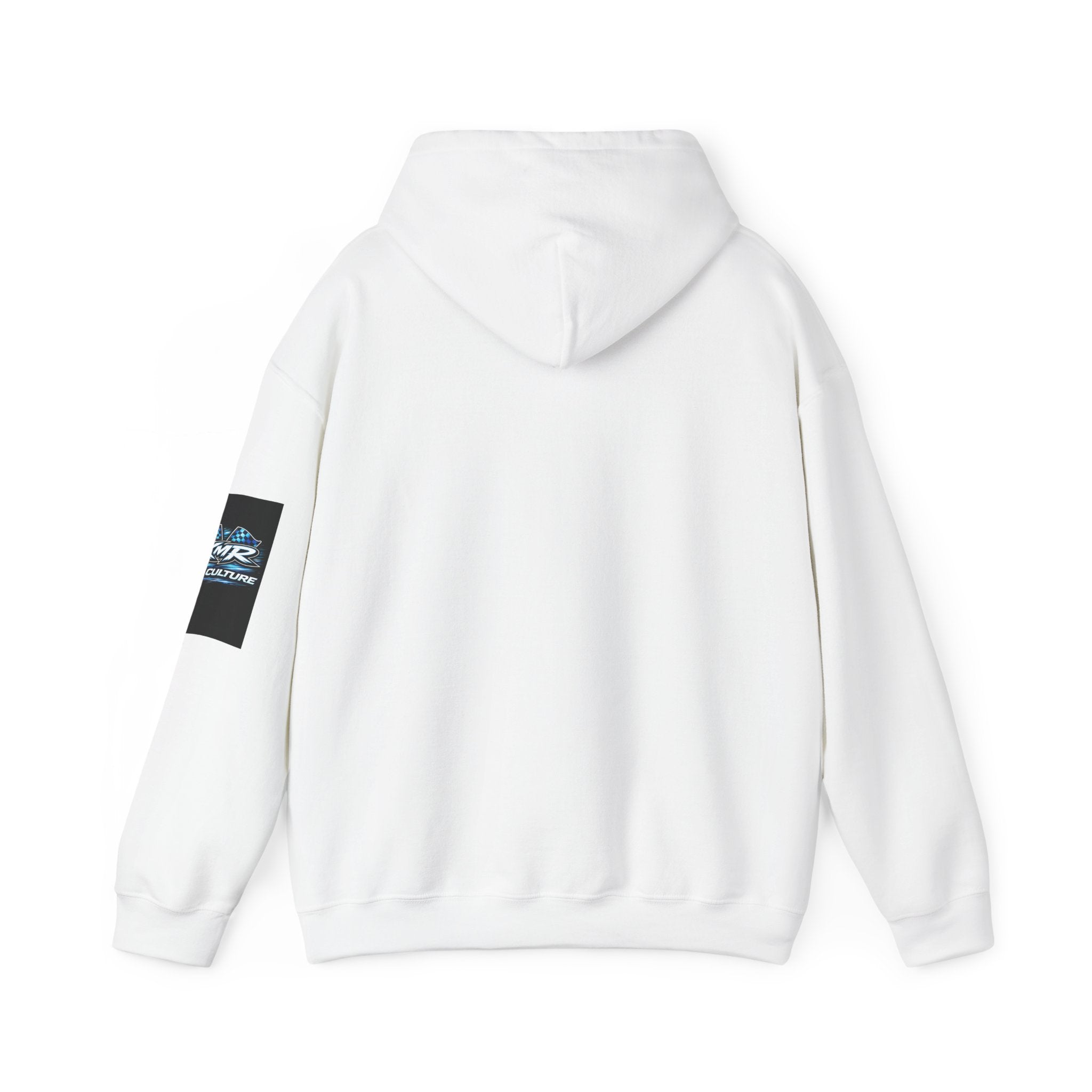 Car Culture Hoodie — KMR Neon Sports Car Graphic Pullover