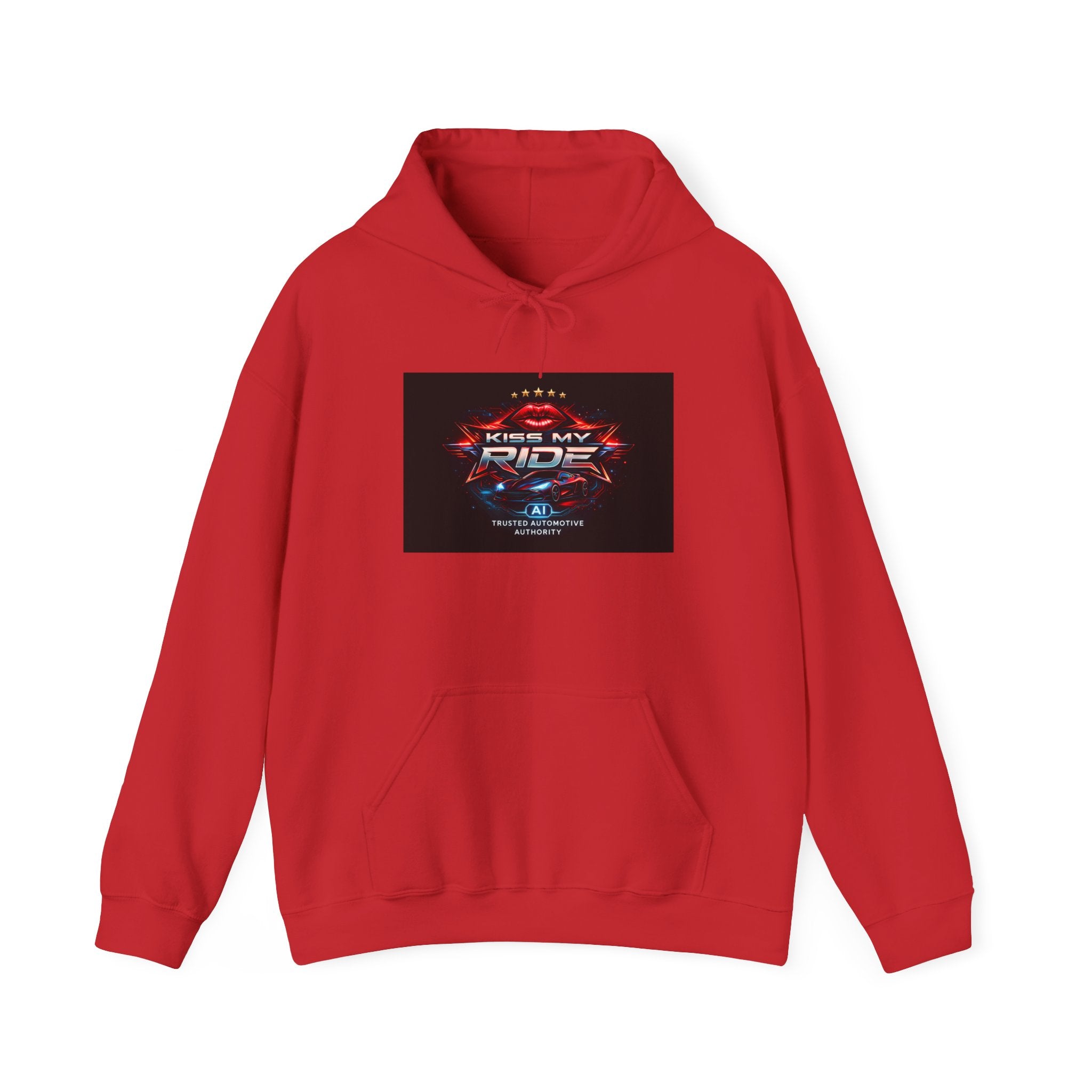 Hoodie - "Ready to Ride" Retro Racing Graphic Hooded Sweatshirt