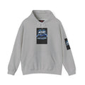 Car Culture Hoodie — KMR Neon Sports Car Graphic Pullover