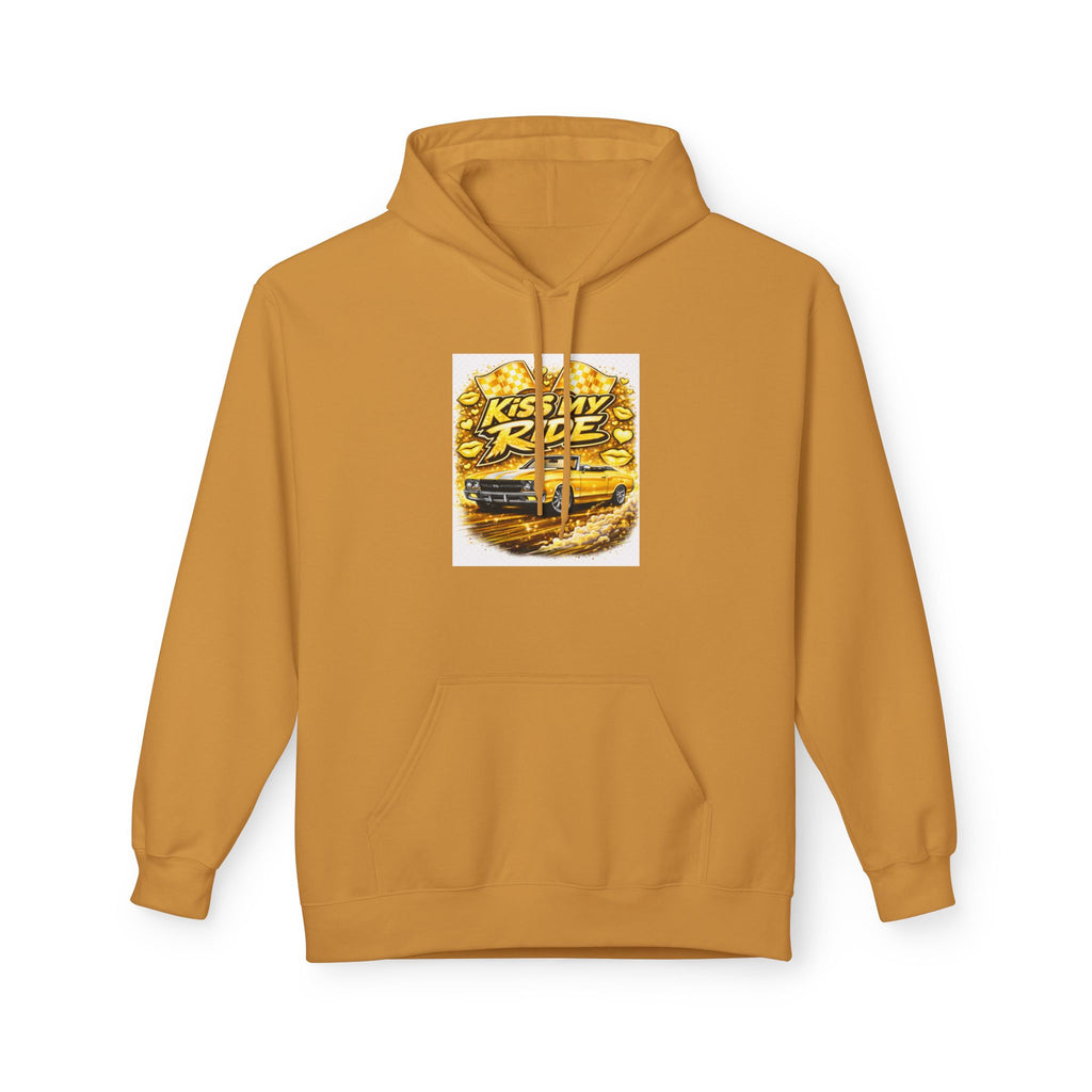 Kiss My Ride Hoodie — Retro Muscle Car Graphic Pullover
