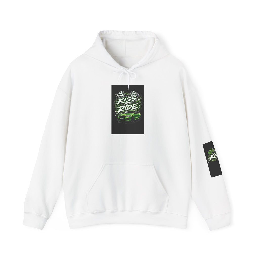 Kiss My Ride Car Hoodie — Racing Graphic Pullover