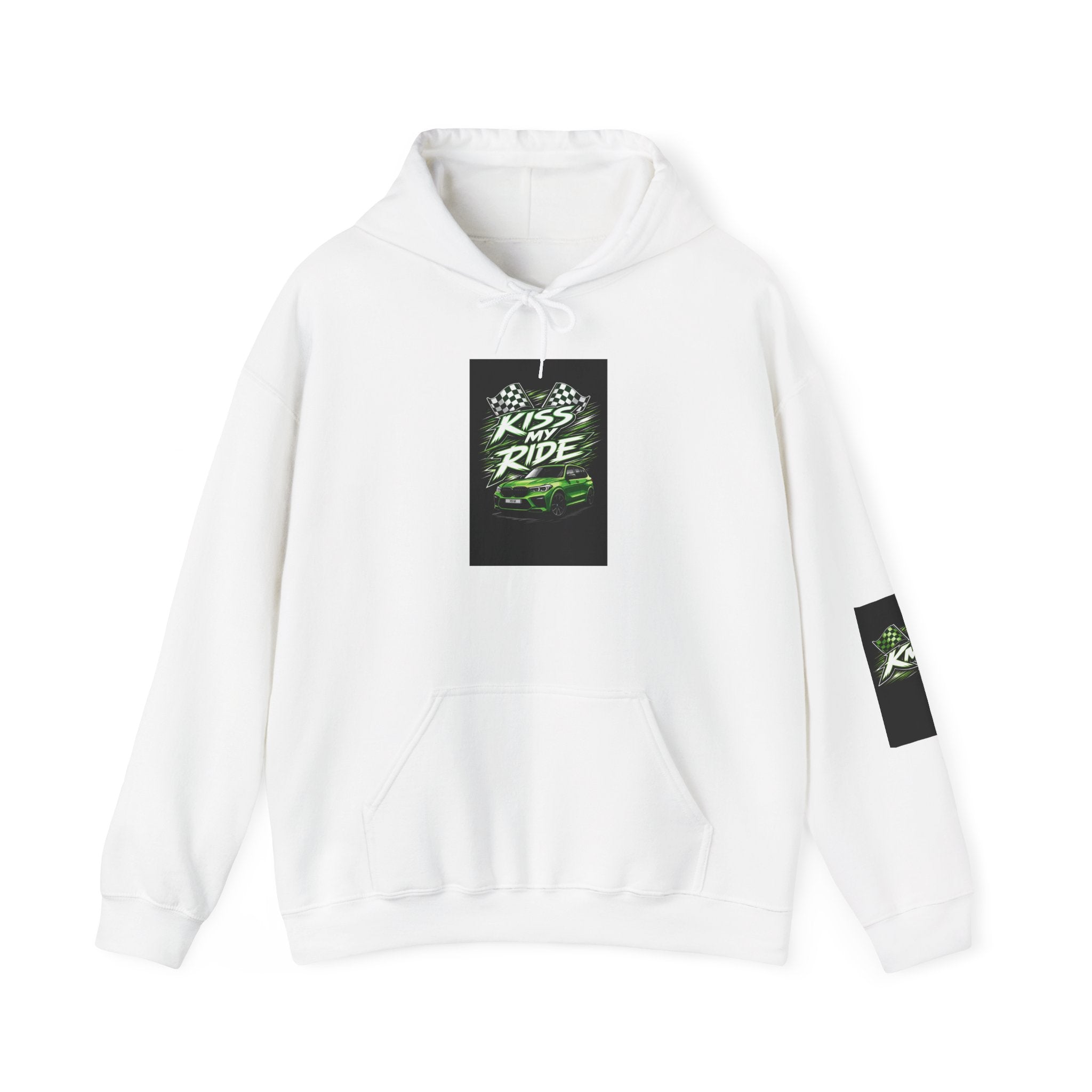 Kiss My Ride Car Hoodie — Racing Graphic Pullover