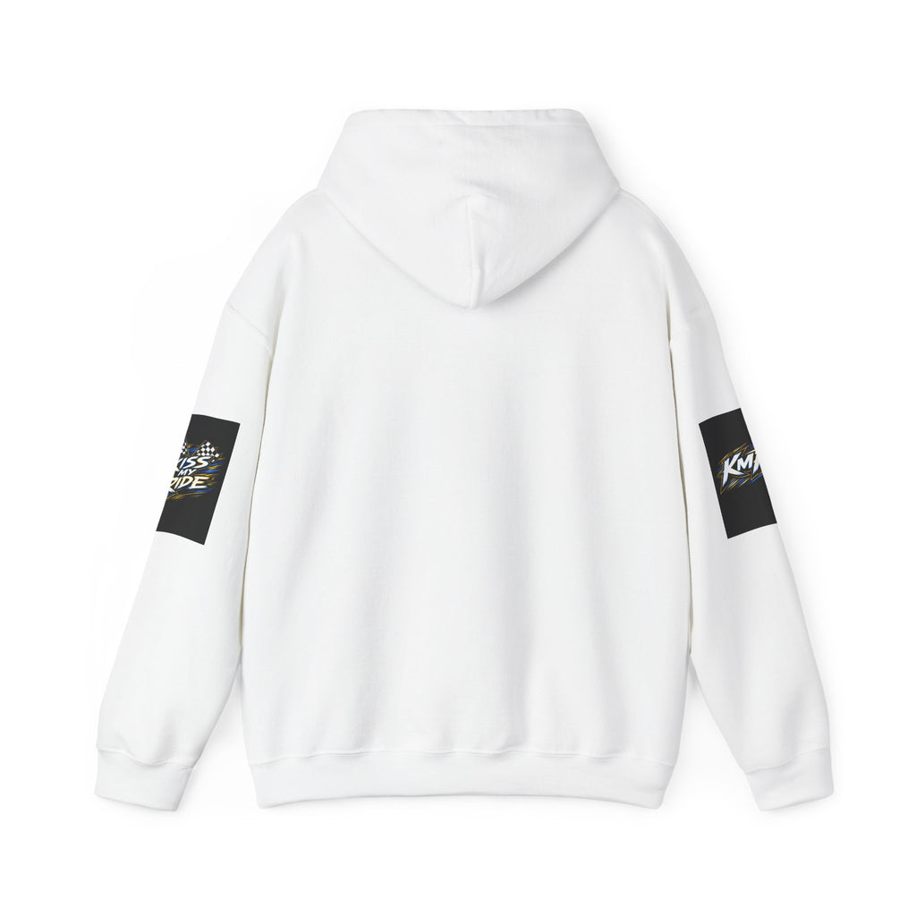 Kiss My Ride Hoodie | Retro Car Graphic, Streetwear Sleeve Print