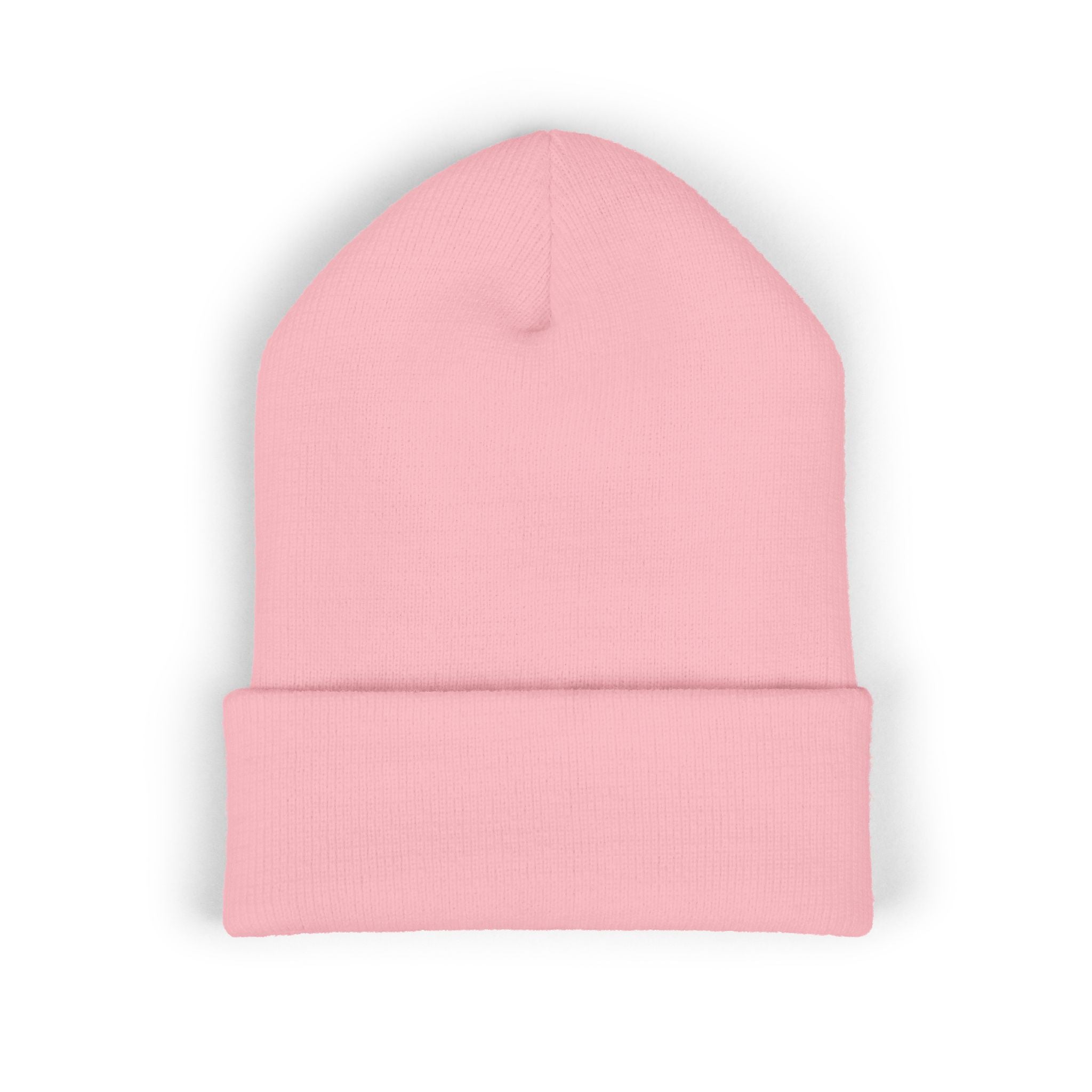 Embroidered Kiss Logo Cuffed Beanie — Classic Winter Hat