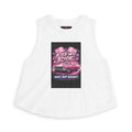 Kiss My Ride Crop Top – Built Not Bought Retro Car Graphic