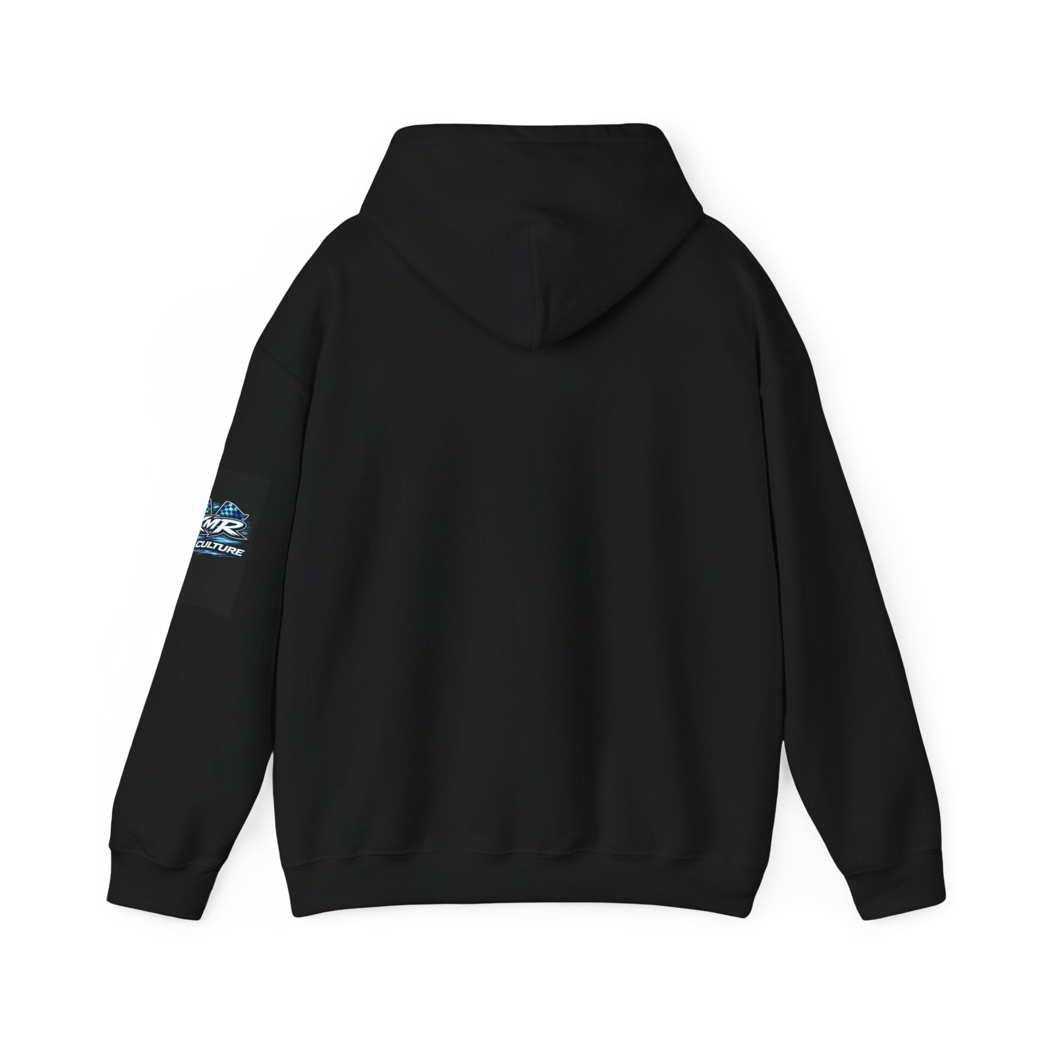 Car Culture Hoodie — KMR Neon Sports Car Graphic Pullover