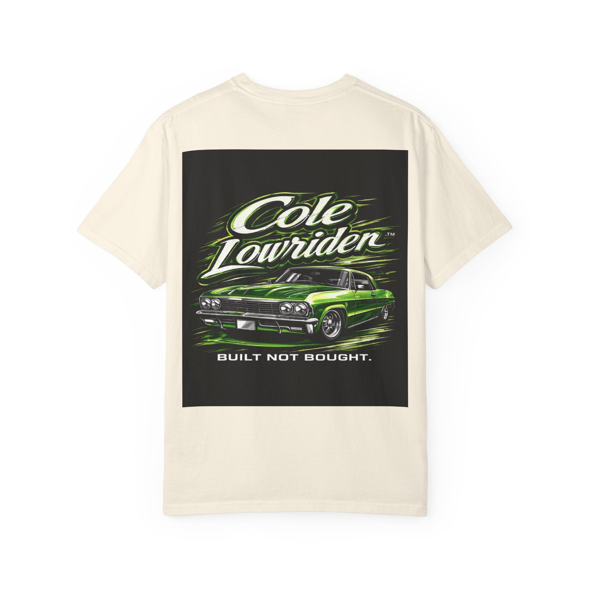 Lowrider Car T-Shirt — "Cole Lowrider" Graphic Tee