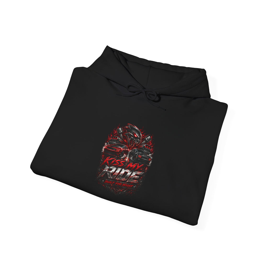 Graphic Hoodie — Red Black KMR Hellcat Pullover