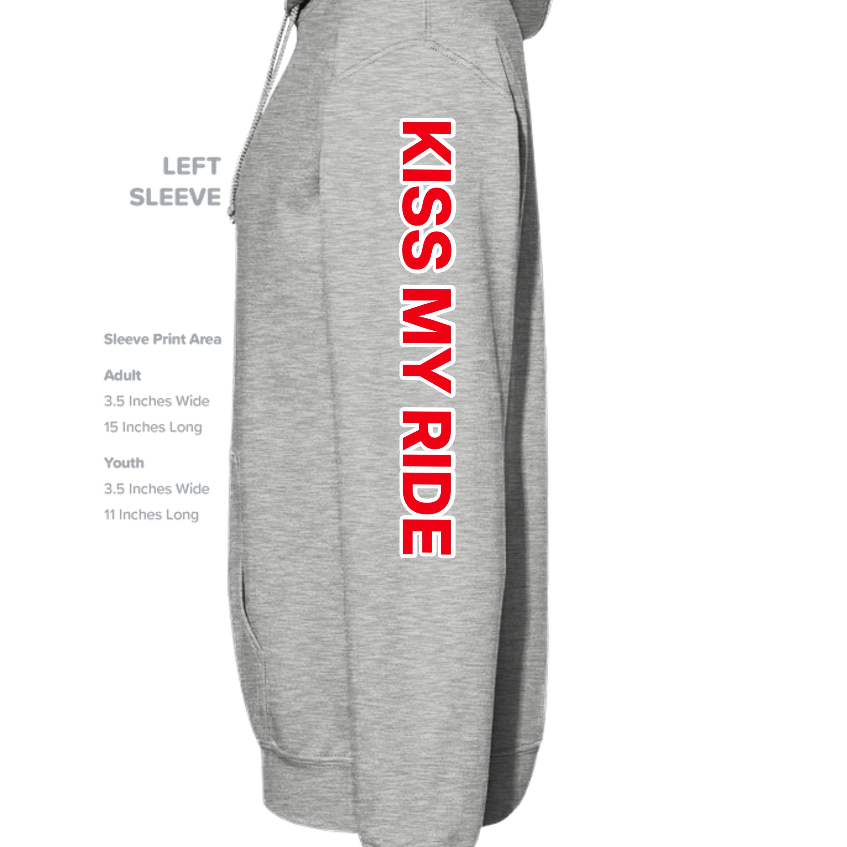 Ash Grey - SF500 - SLEEVE_LEFT