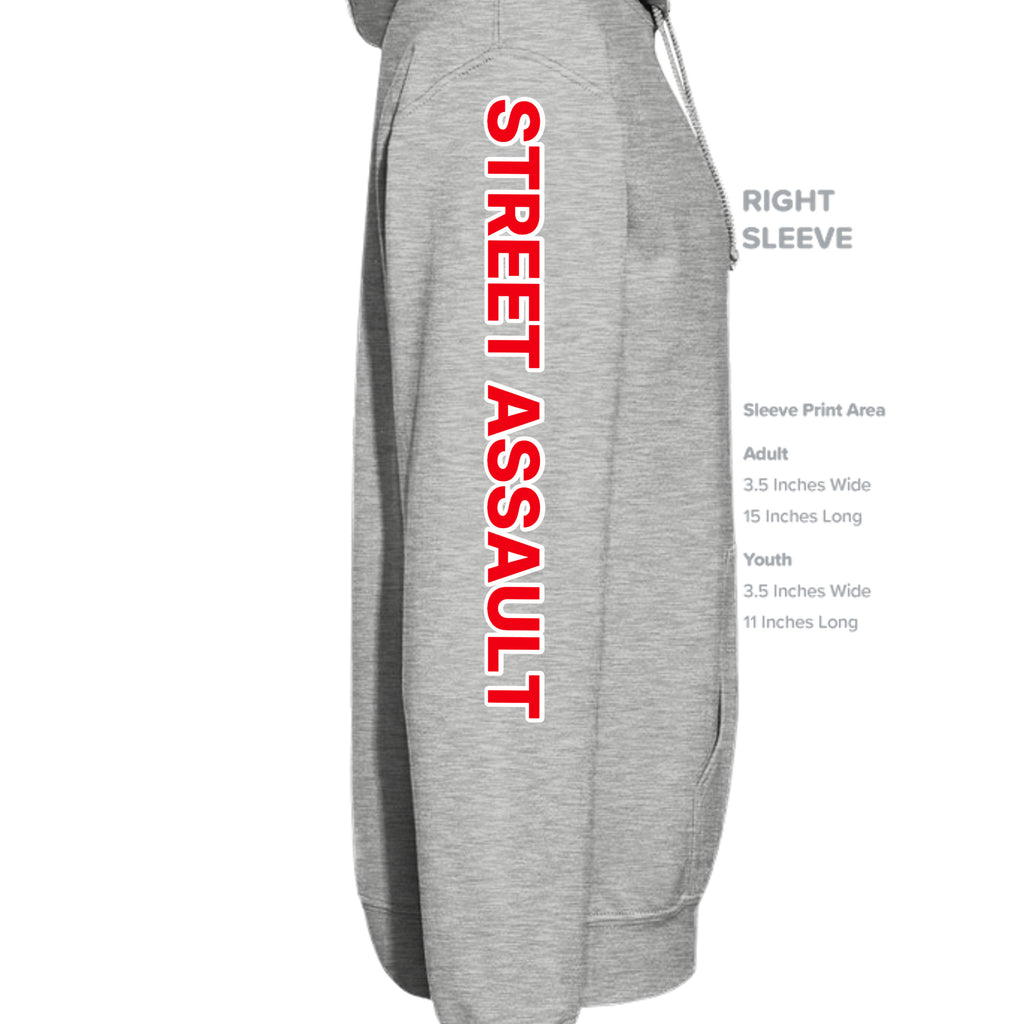 Ash Grey - SF500 - SLEEVE_RIGHT