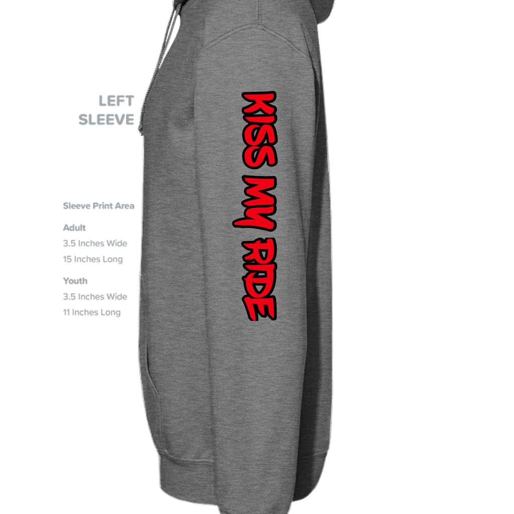 GRAPHITE HEATHER - G185 - SLEEVE_LEFT