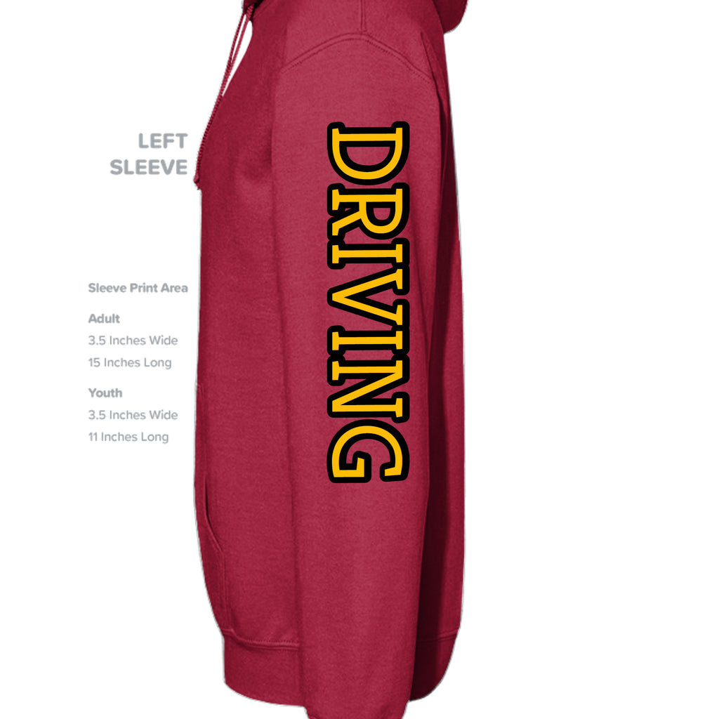 CHERRY RED - G185 - SLEEVE_LEFT