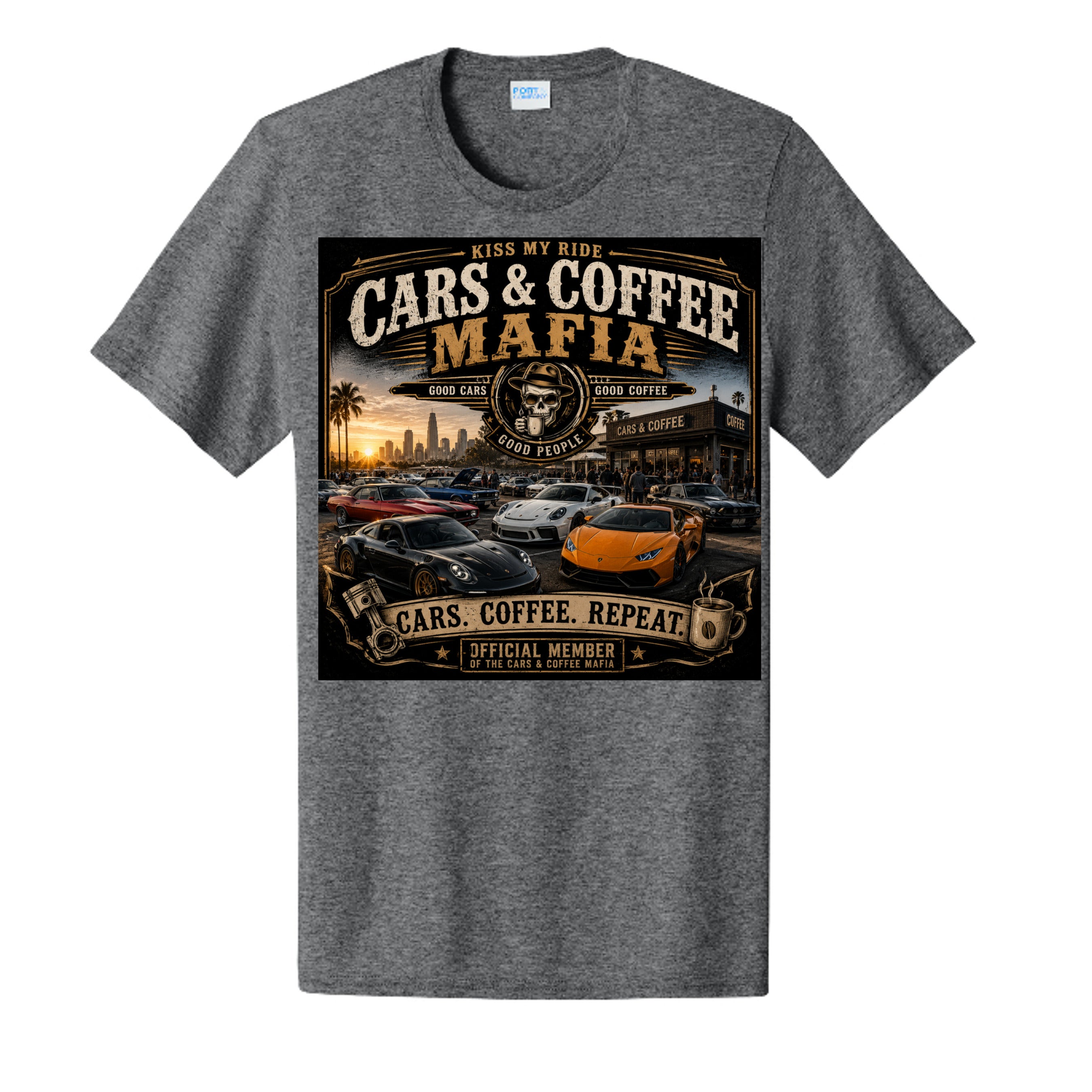 Graphite Heather - PC43 - FRONT