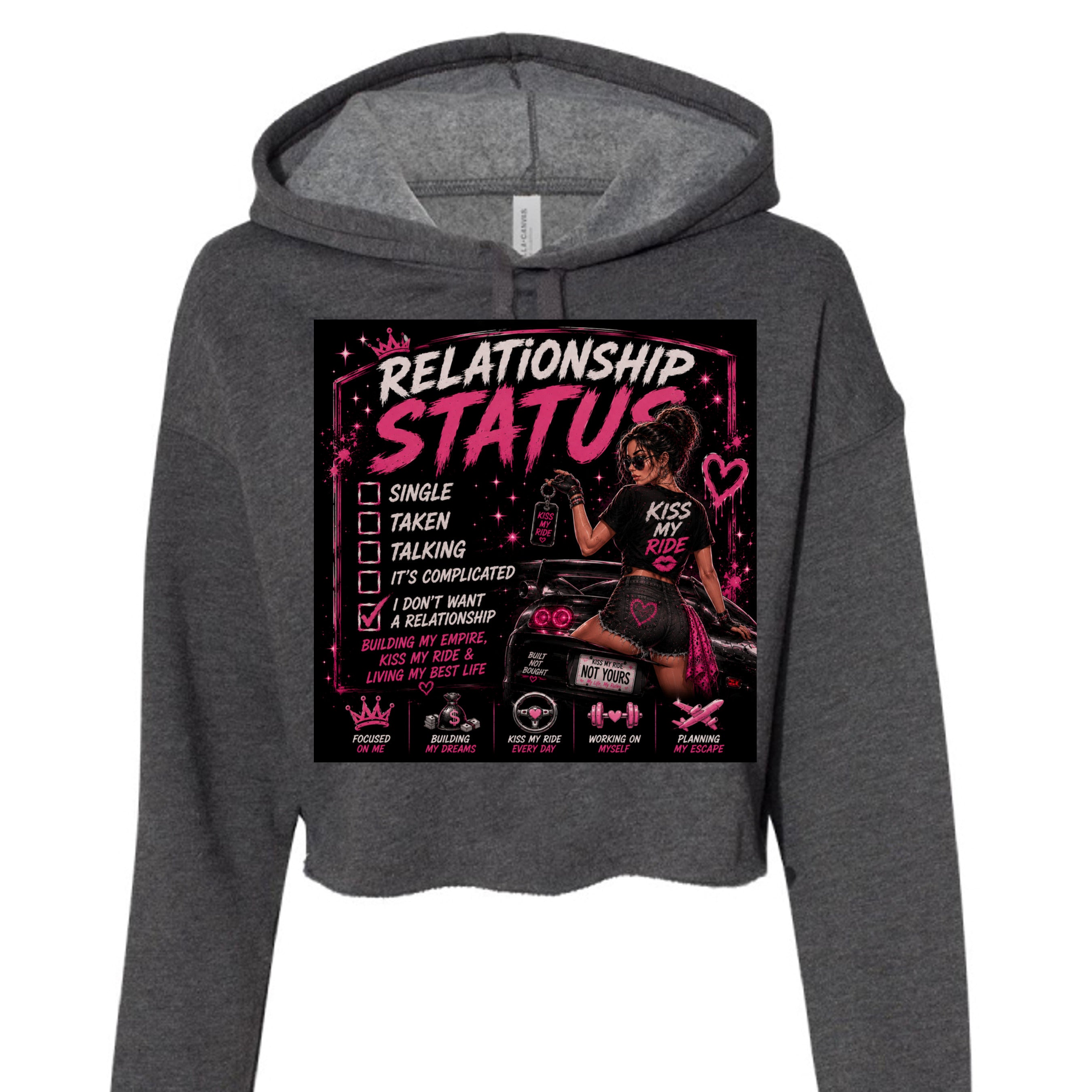DARK GRY HEATHER - B7502 - FRONT